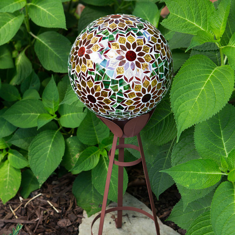 Bungalow Rose Aylsham Gazing Ball & Reviews Wayfair